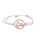 Höhenlinien Armband