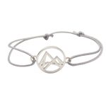 Höhenlinien Armband