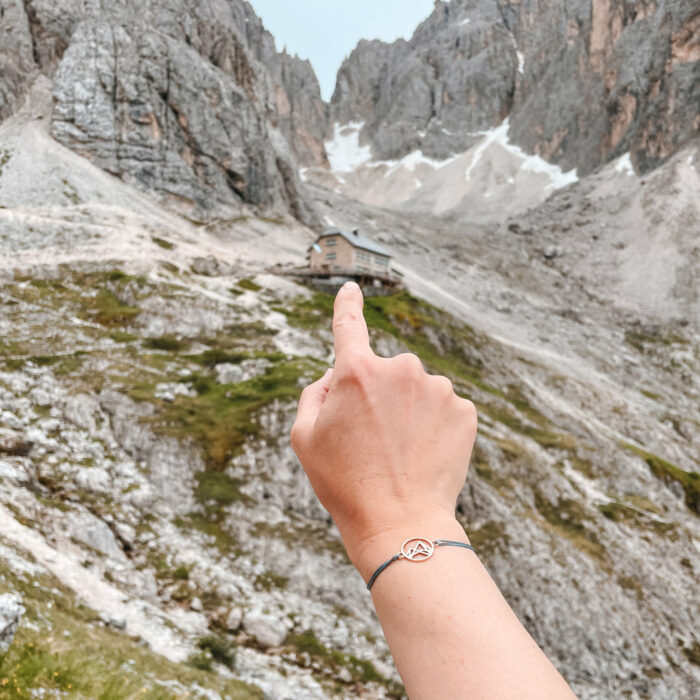 Höhenlinien Armband Südtirol Gröden 2022 Webseite Langkofel Hütte