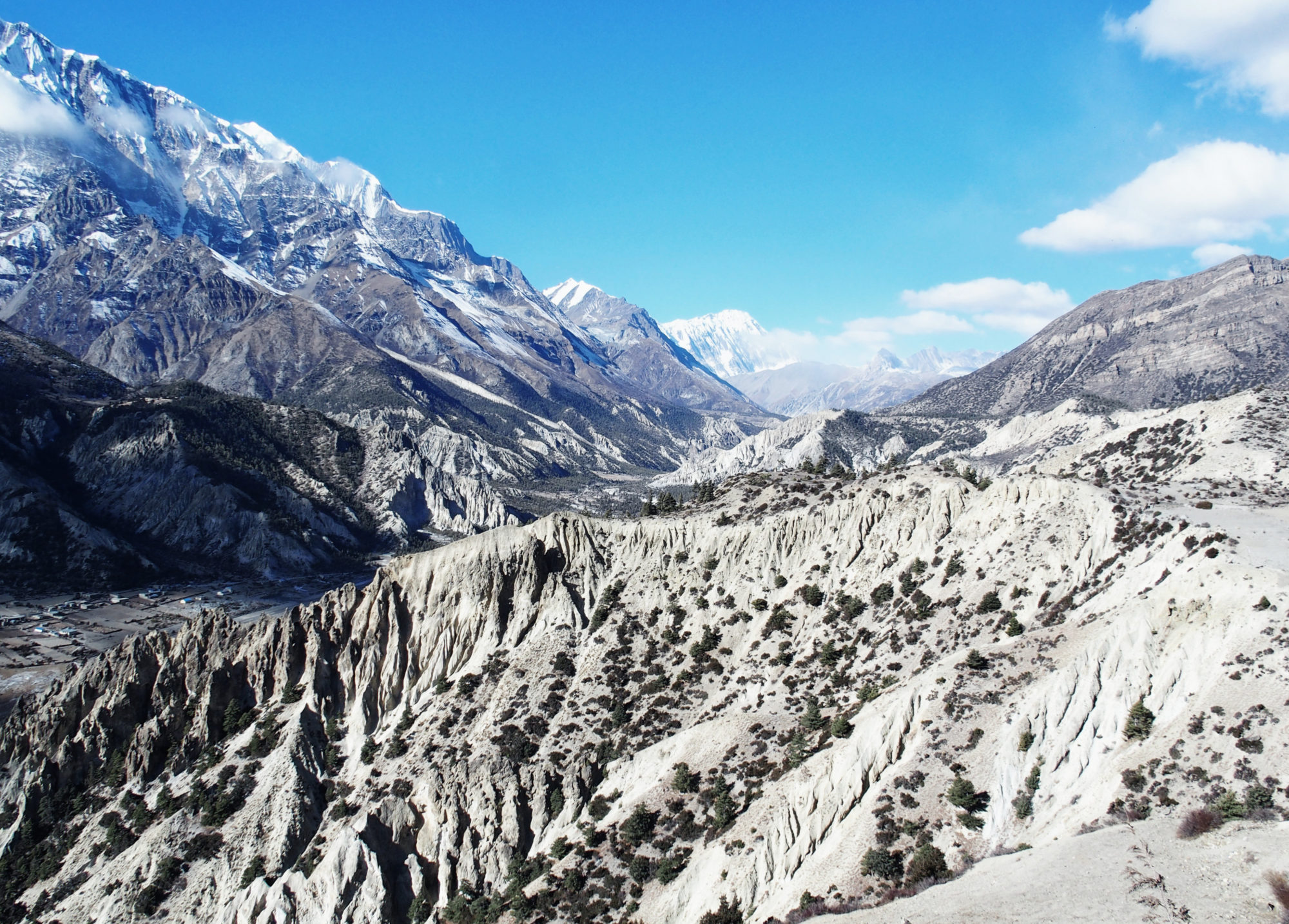 Auf dem Weg nach Manang