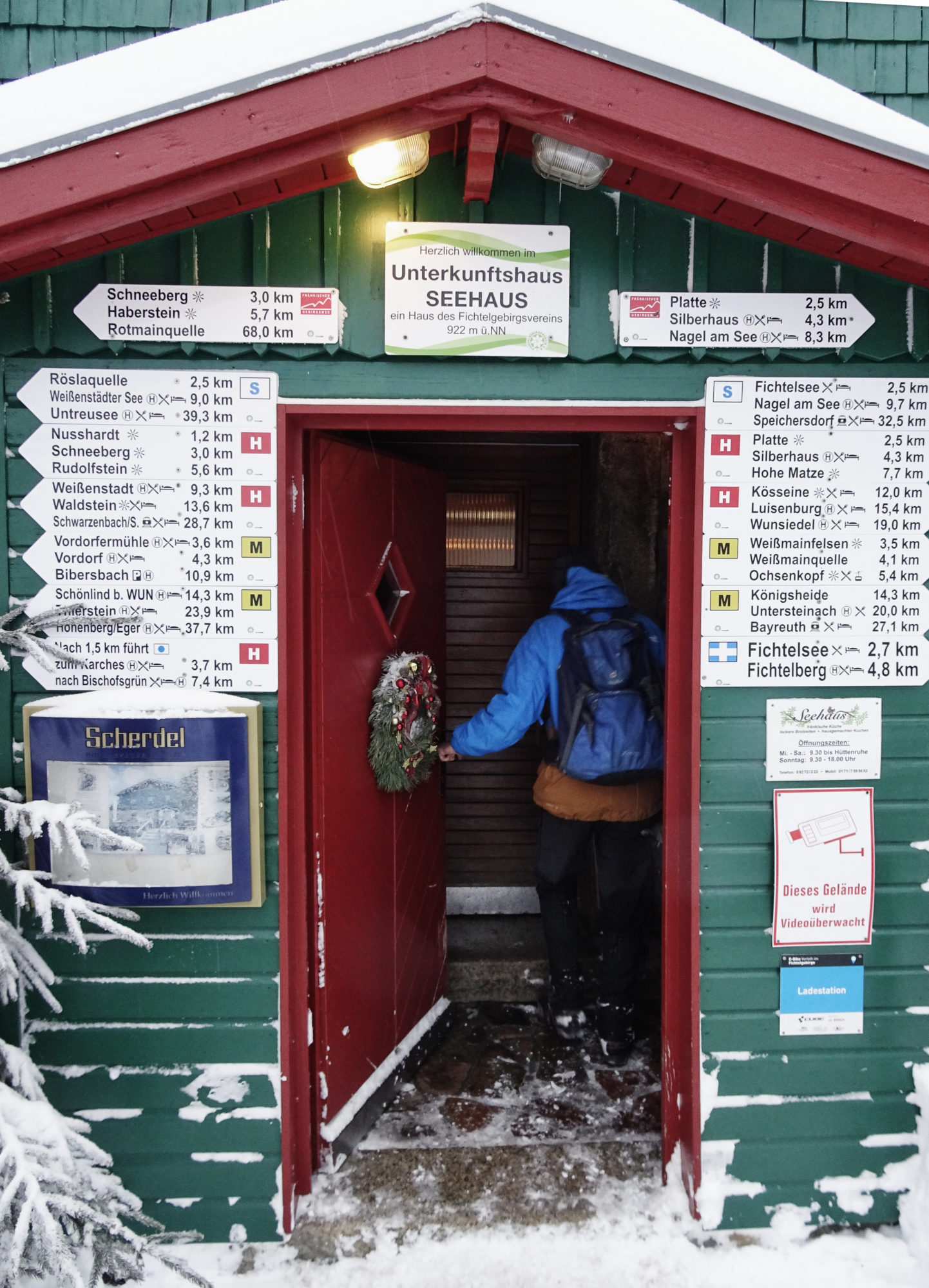 Eingang vom Seehaus