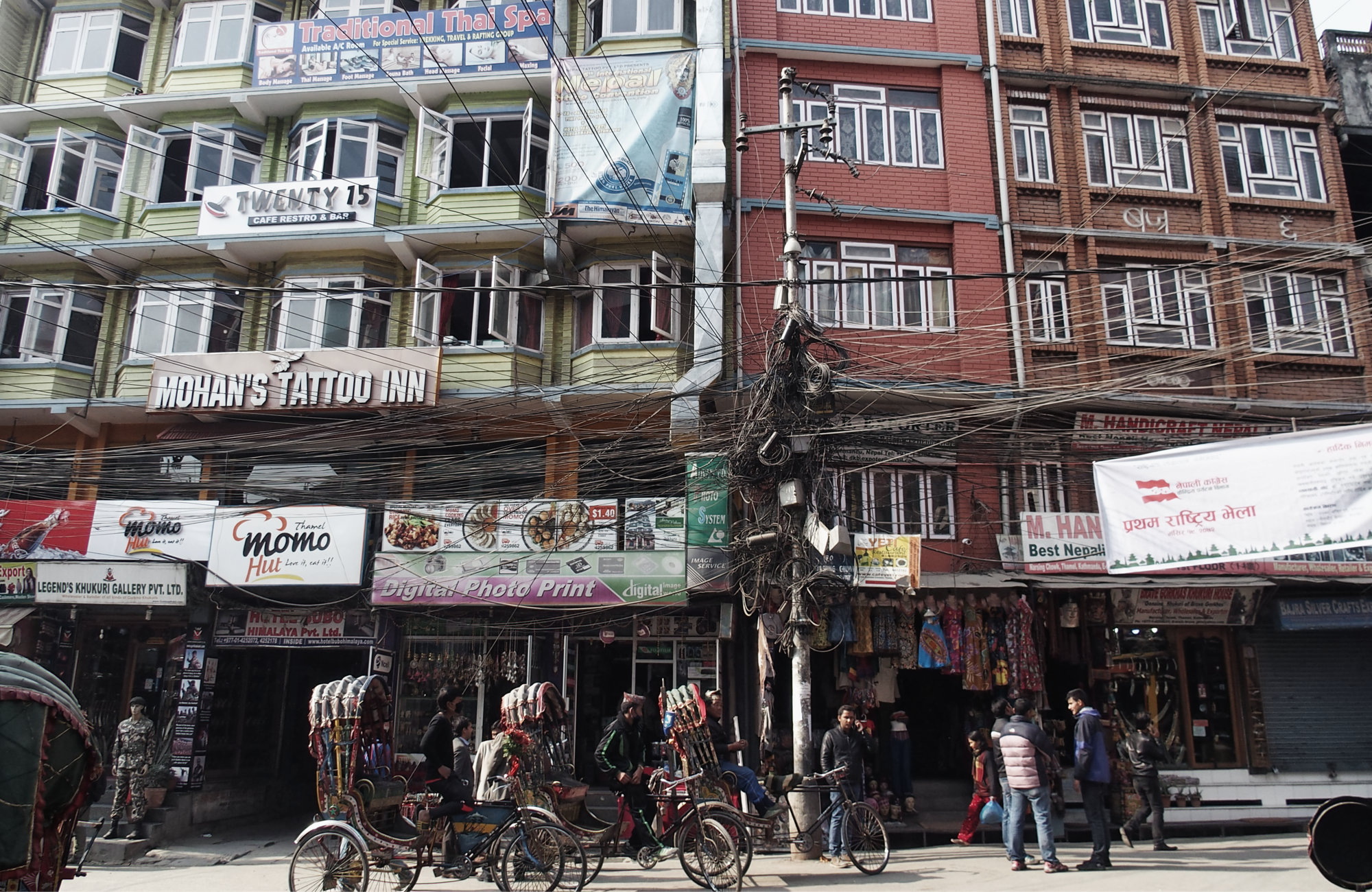 Chaotisches Kathmandu