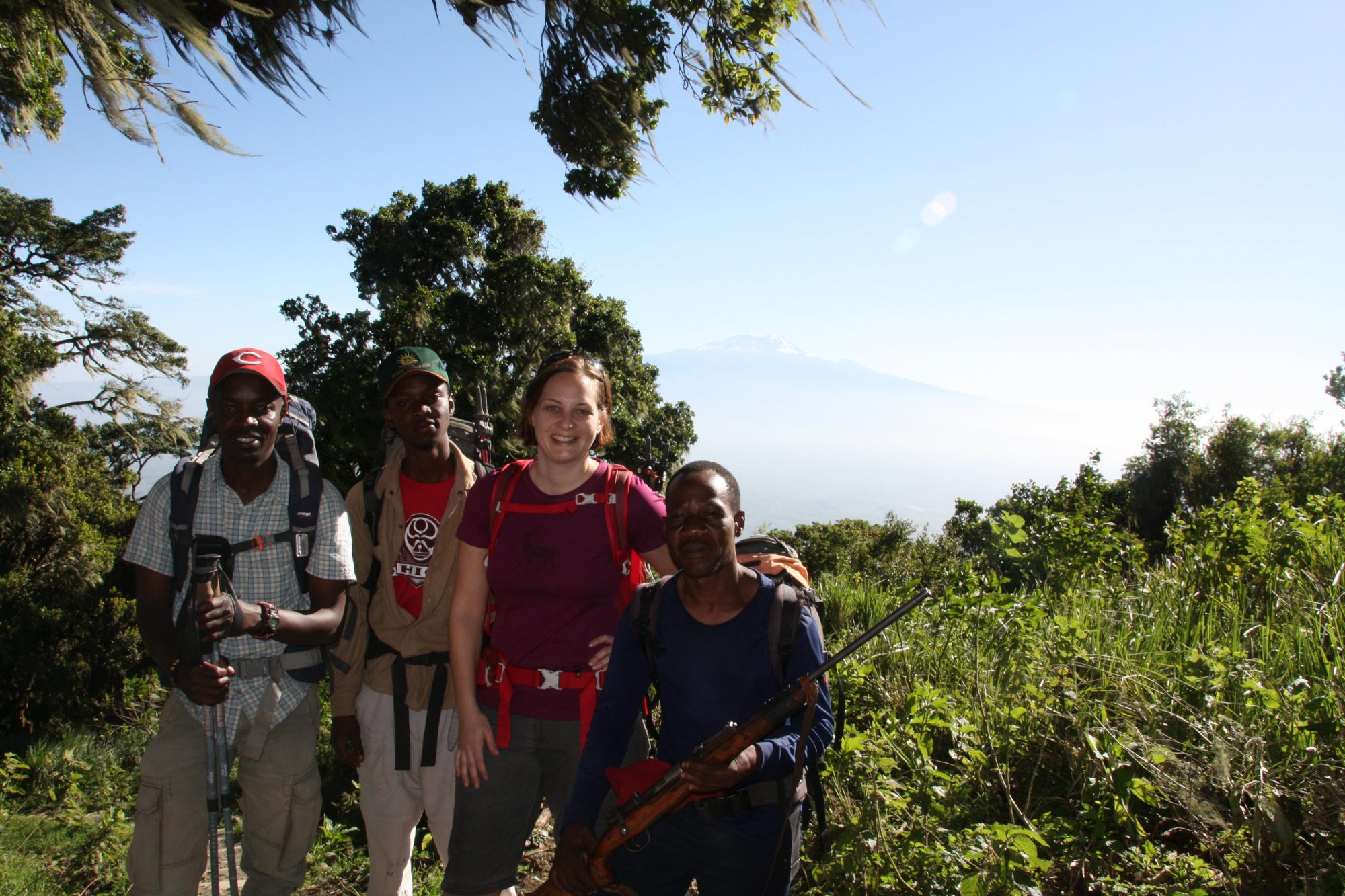 Am Mount Meru, Regenwald, Arusha Nationalpark, Tansania, Afrika