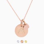Bergverliebt Kette | Personalisierbar & Handgestempelt