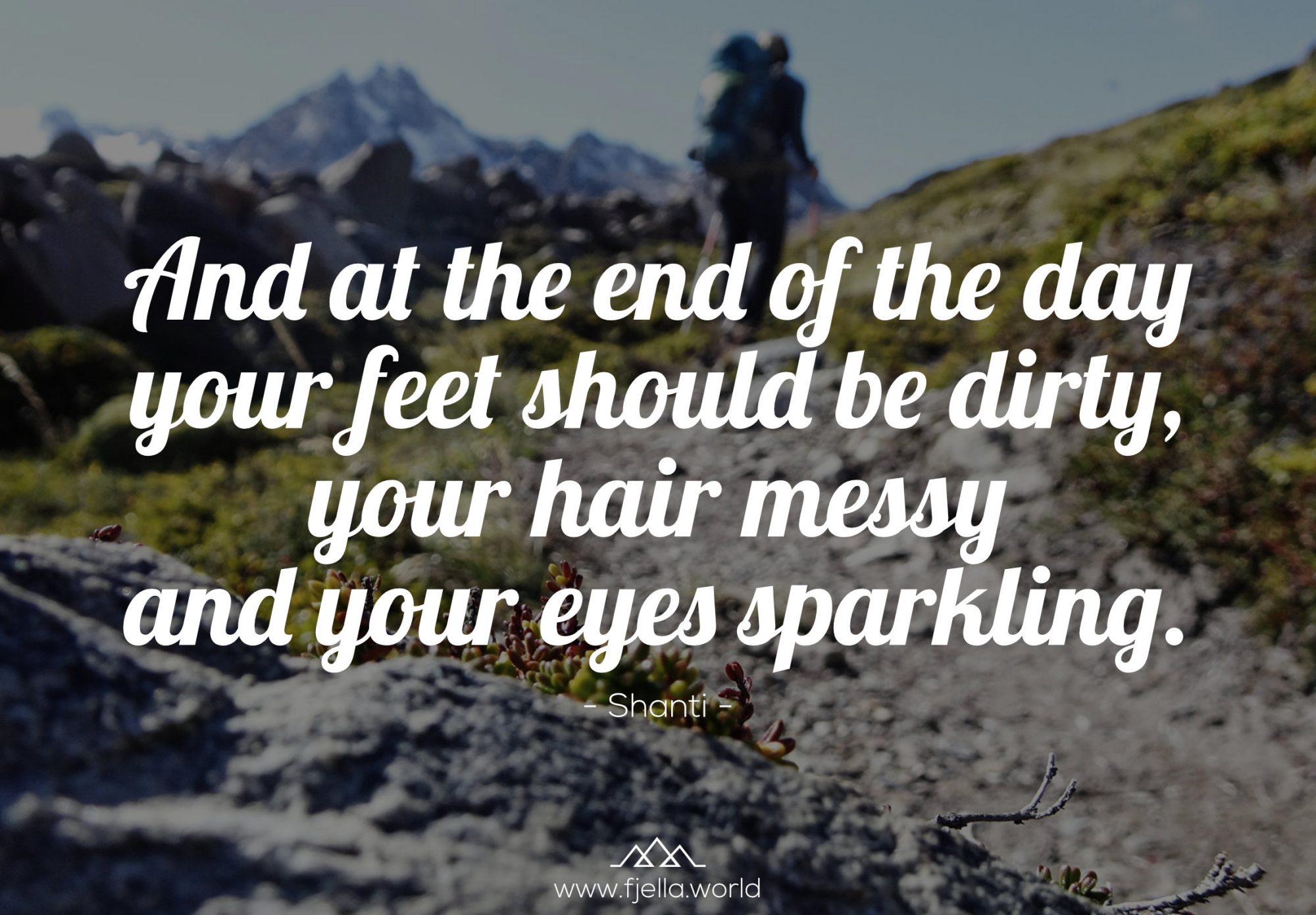 Aim High Inspirierende Wandersprüche und Bergzitate