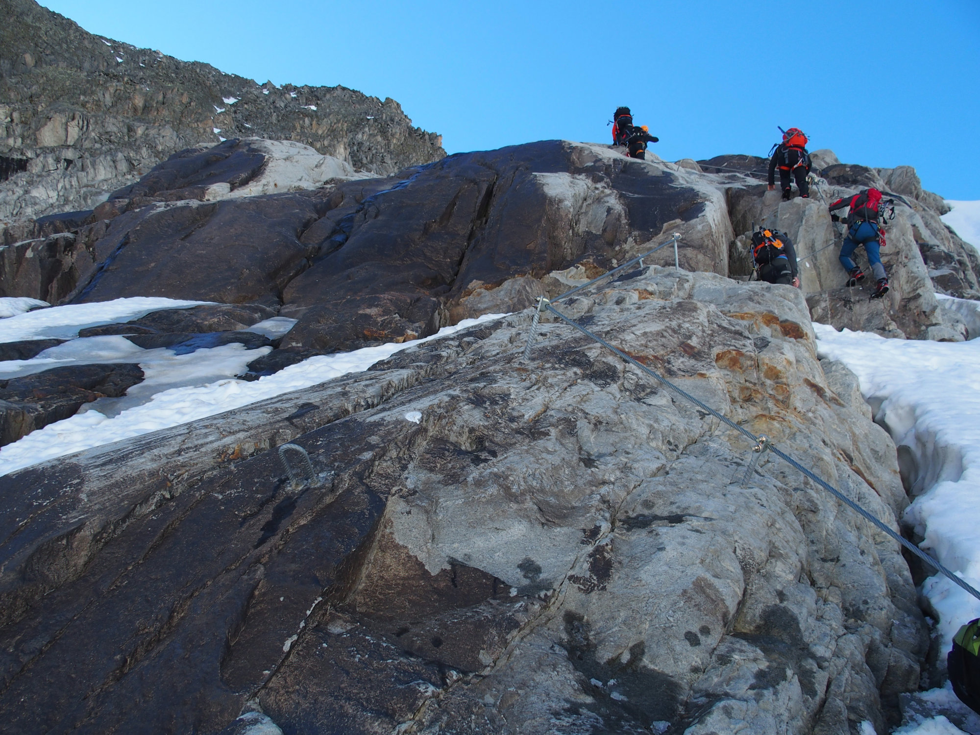 Gletscherkurs, Hochtour, Hochtourenkurs, Ausbildung, Bergsteigen, Gletscher, Kurs, Schulung, Pitztal, Taschachhaus, Fjella