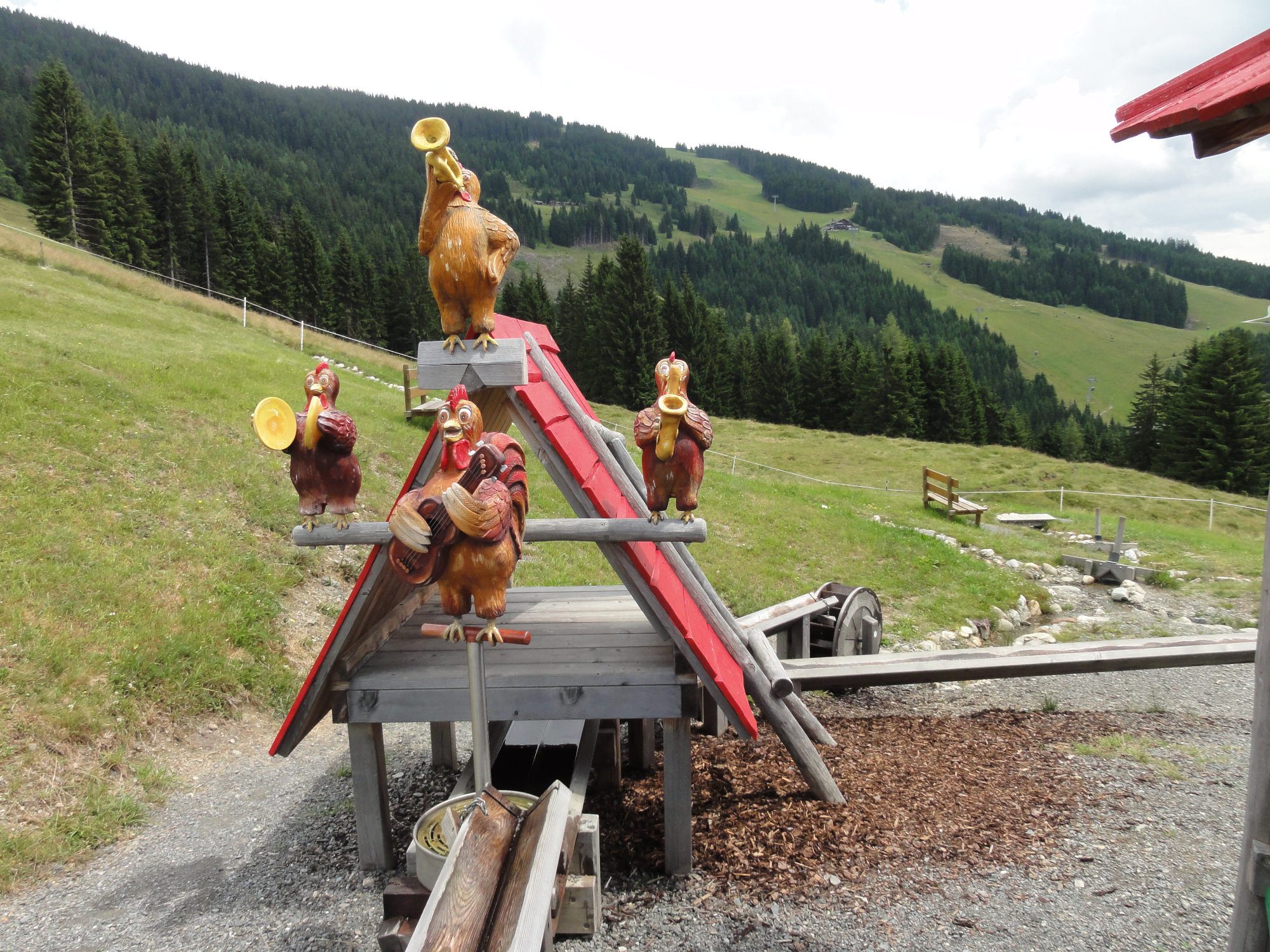 Montelino's Erlebnisweg - Wasserspielplatz