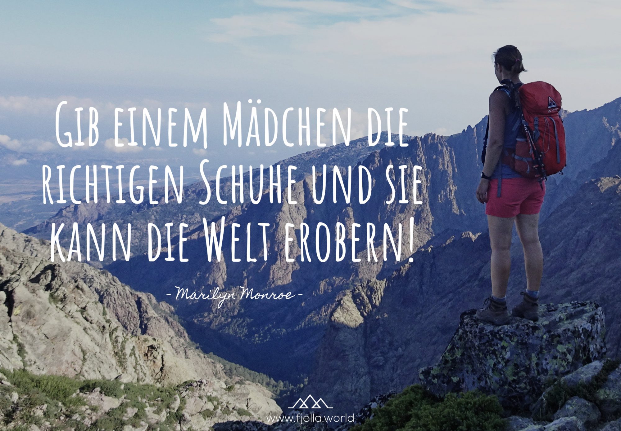 Aim High Inspirierende Wandersprüche und Bergzitate