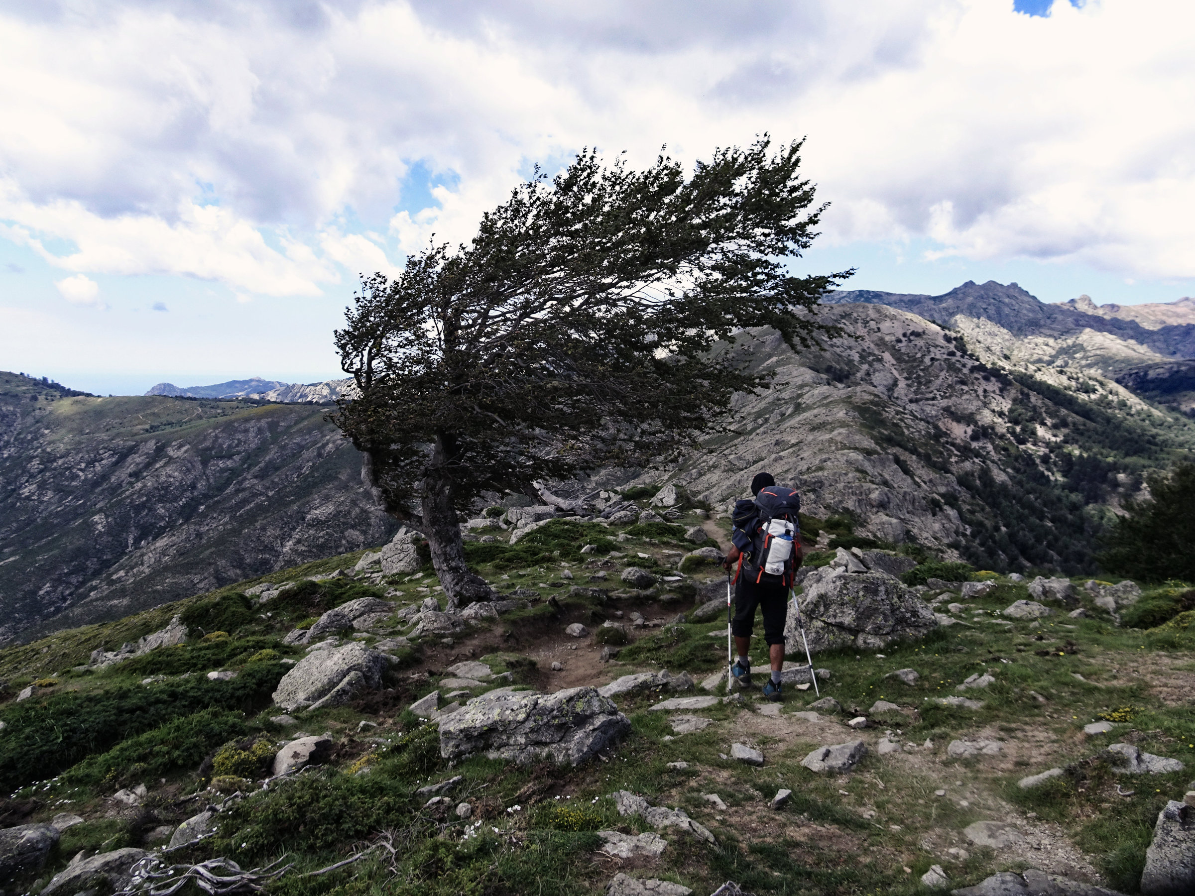 Korsika, GR20 Weitwanderweg, Wandern, Berge, Frankreich