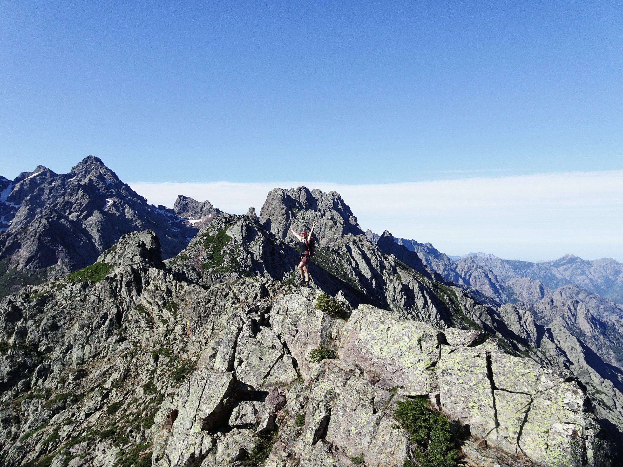 Korsika, GR20 Weitwanderweg, Wandern, Berge, Frankreich