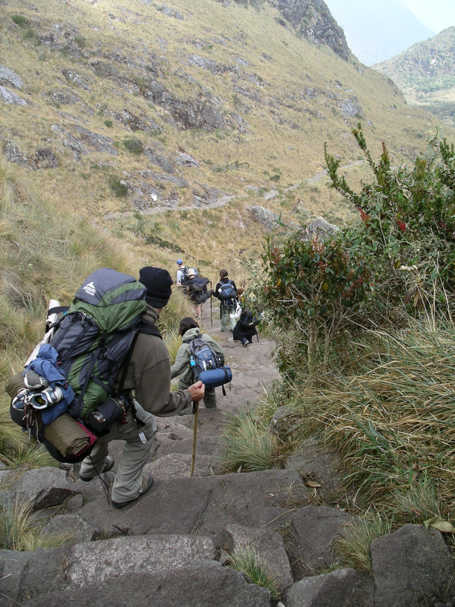 Inka Trail, Macchu Picchu, Anden, Peru