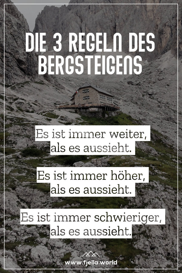 Aim High Inspirierende Wandersprüche und Bergzitate