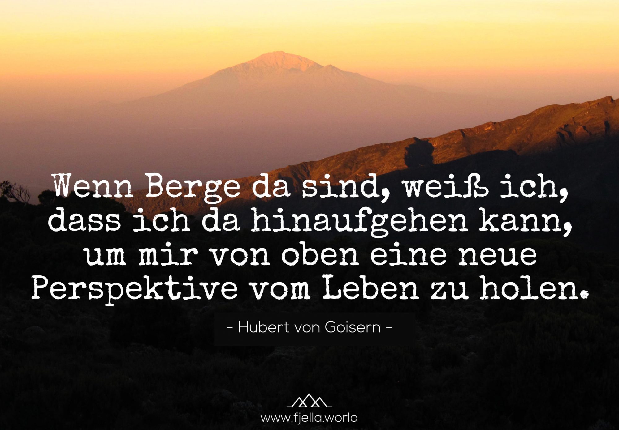 Aim High Inspirierende Wandersprüche Und Bergzitate