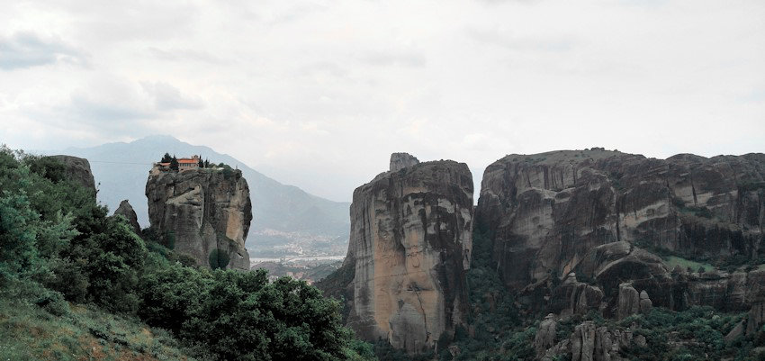 Meteora Felsenlandschaft Wandern In Griechenland Fjella