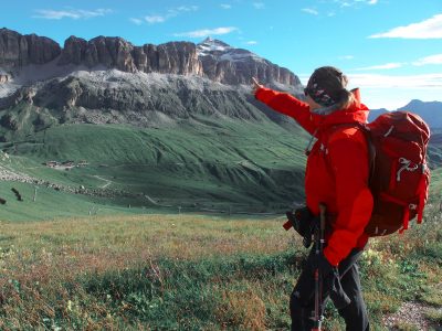 Piz Boé, Alpenüberquerung Traumpfad Venedig-München Weitwanderung