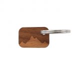 Alpenblick Schlüsselanhänger | Holz