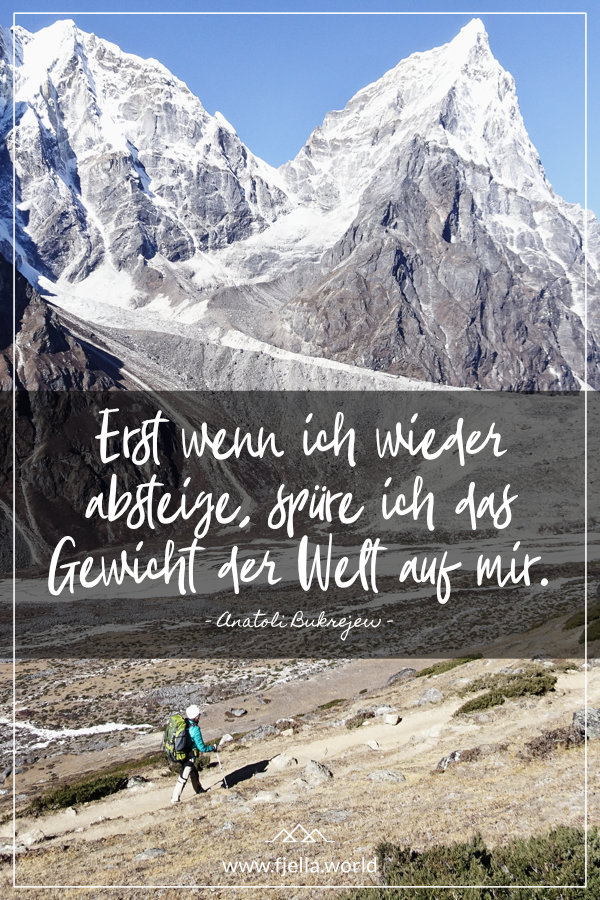 Aim High Inspirierende Wandersprüche und Bergzitate