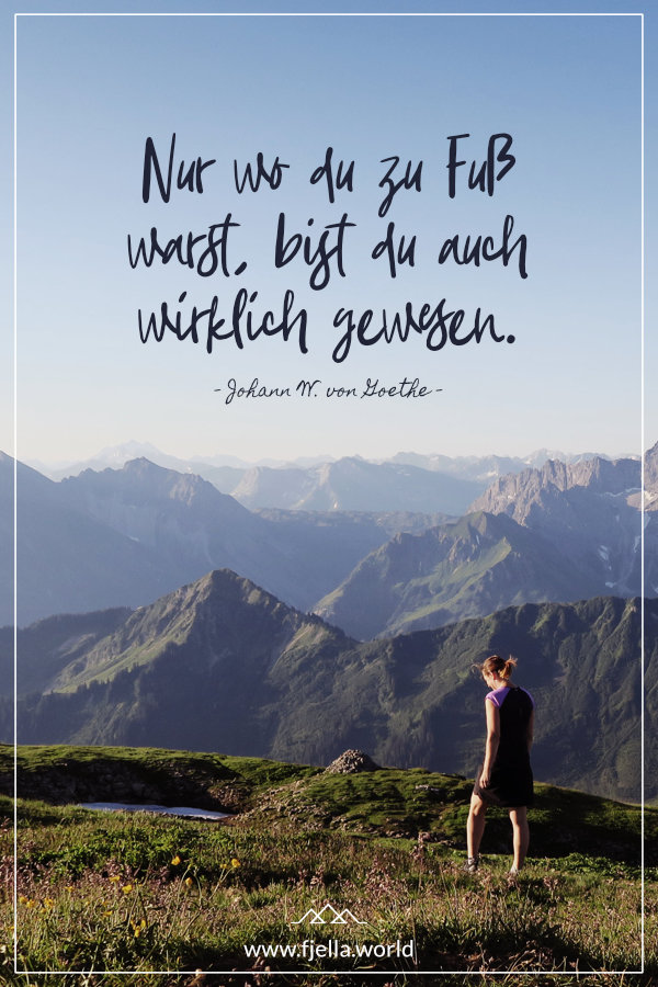 Aim High Inspirierende Wandersprüche und Bergzitate