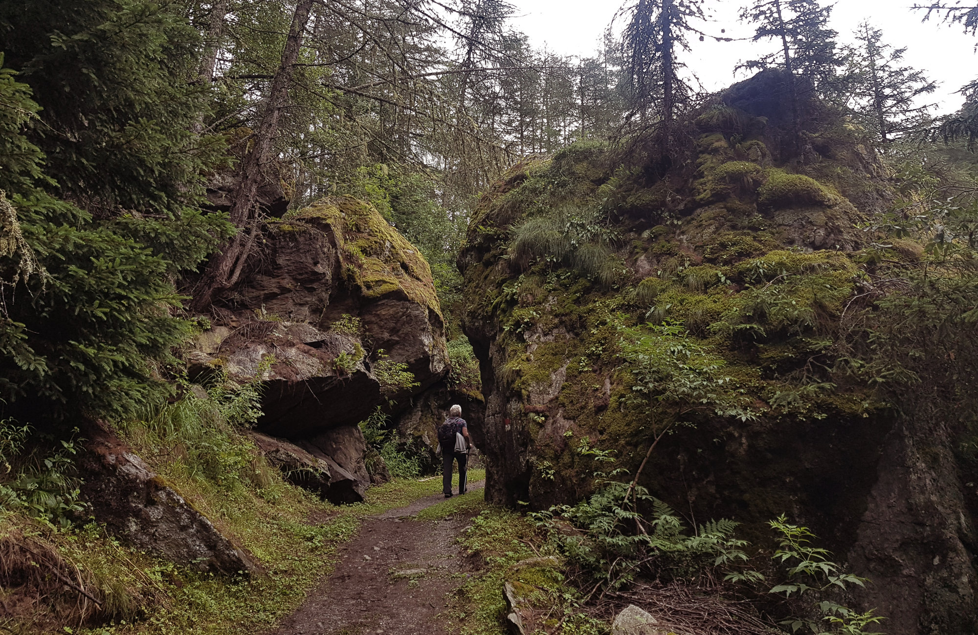Auf dem Ötztaler Urweg, Wandern Ötztaler Urweg, Wandern im Ötztal, Trekking im Ötztal, Ötztaler Alpen, Tirol, Genusswanderung, Regenwanderung