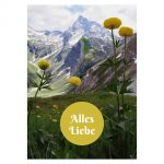 Postkarte: Alles Liebe