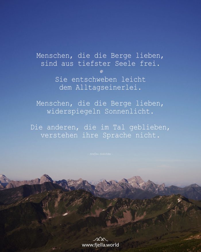 Aim High Inspirierende Wandersprüche und Bergzitate