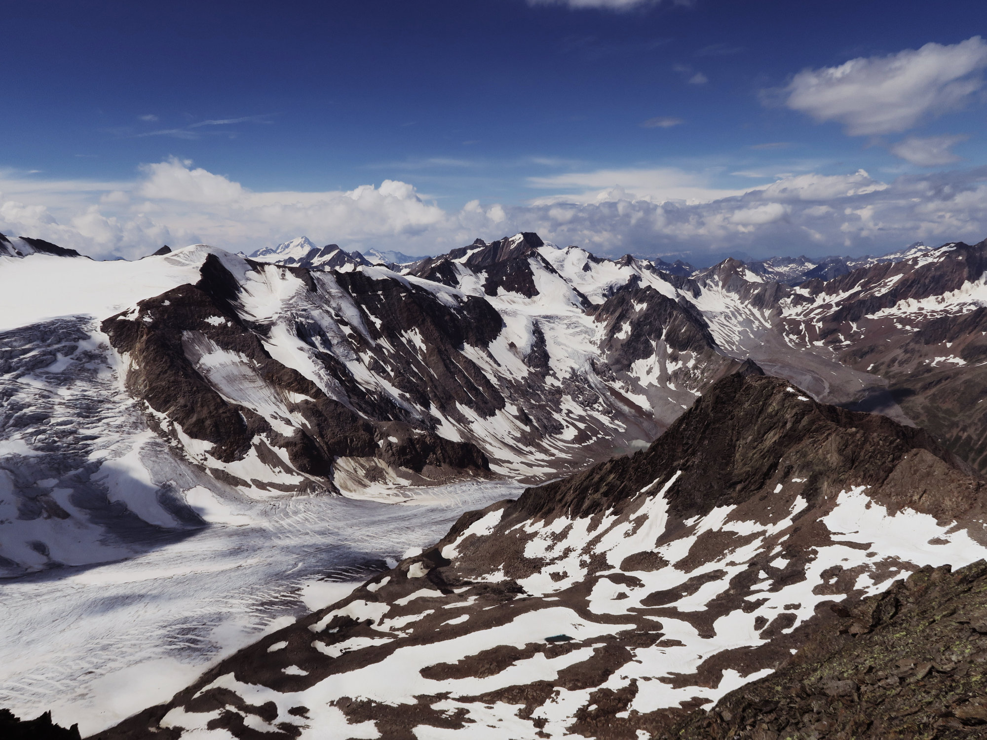 Blick zur Hochvernagtspitze