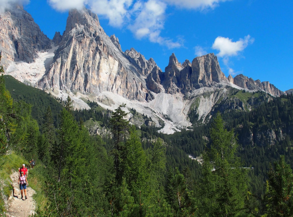 Traumhaftes Dolomitenpanorama