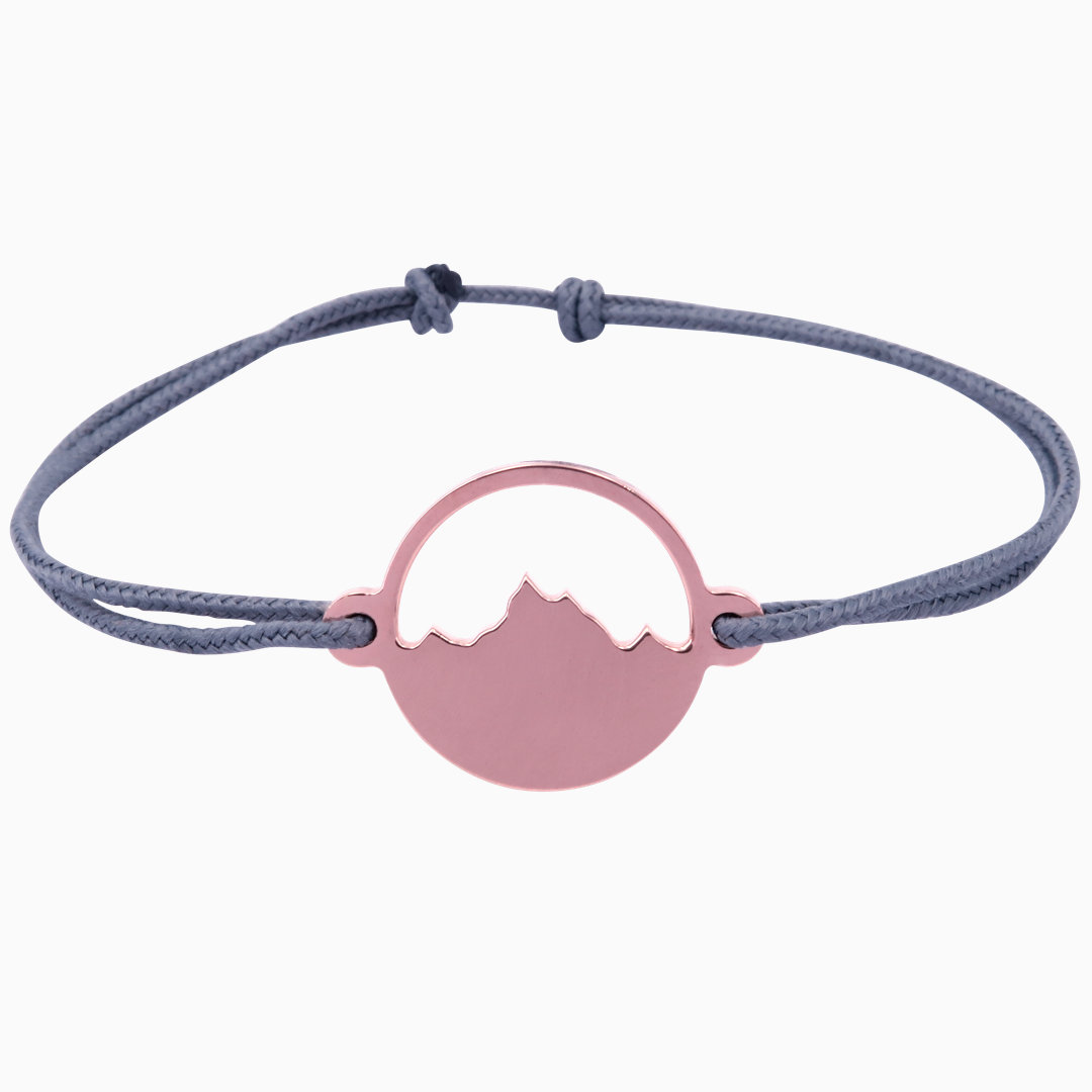 Alpenblick Armband Rosévergoldet Freigestellt Grau Webseite 2020