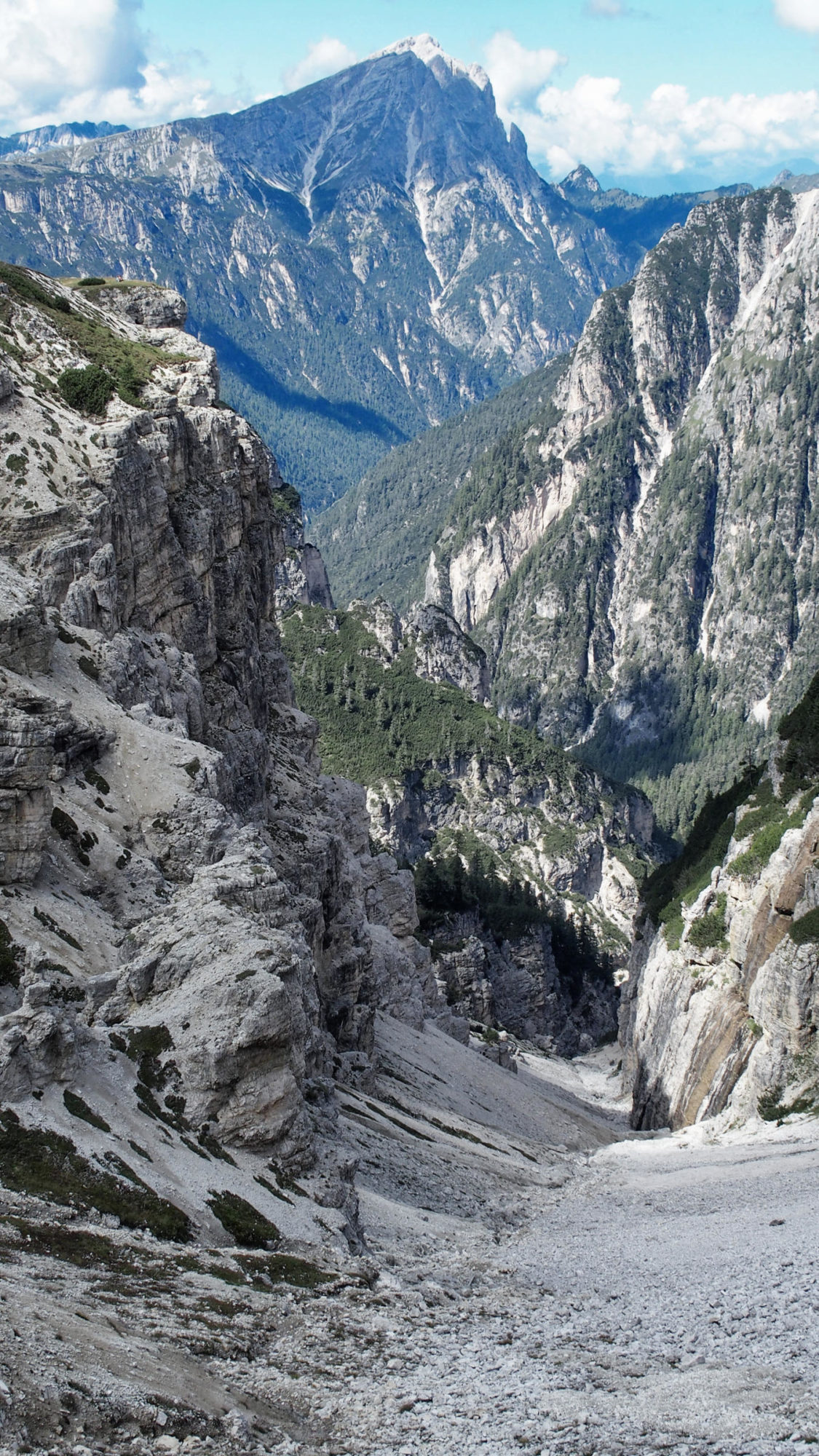 Wahnsinnsblick auf den Seekofel (nur der Pragser Wildsee ist nicht zu sehen)