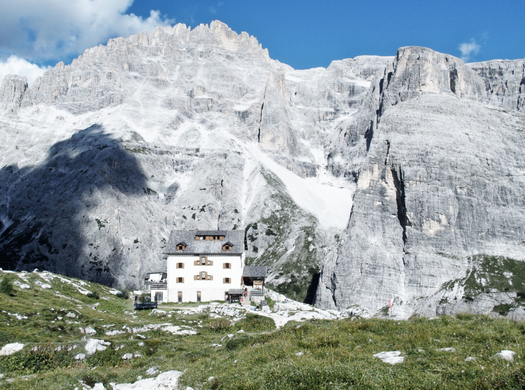 Die schöne Zsigmondyhütte, wäre auch schön hier zu bleiben