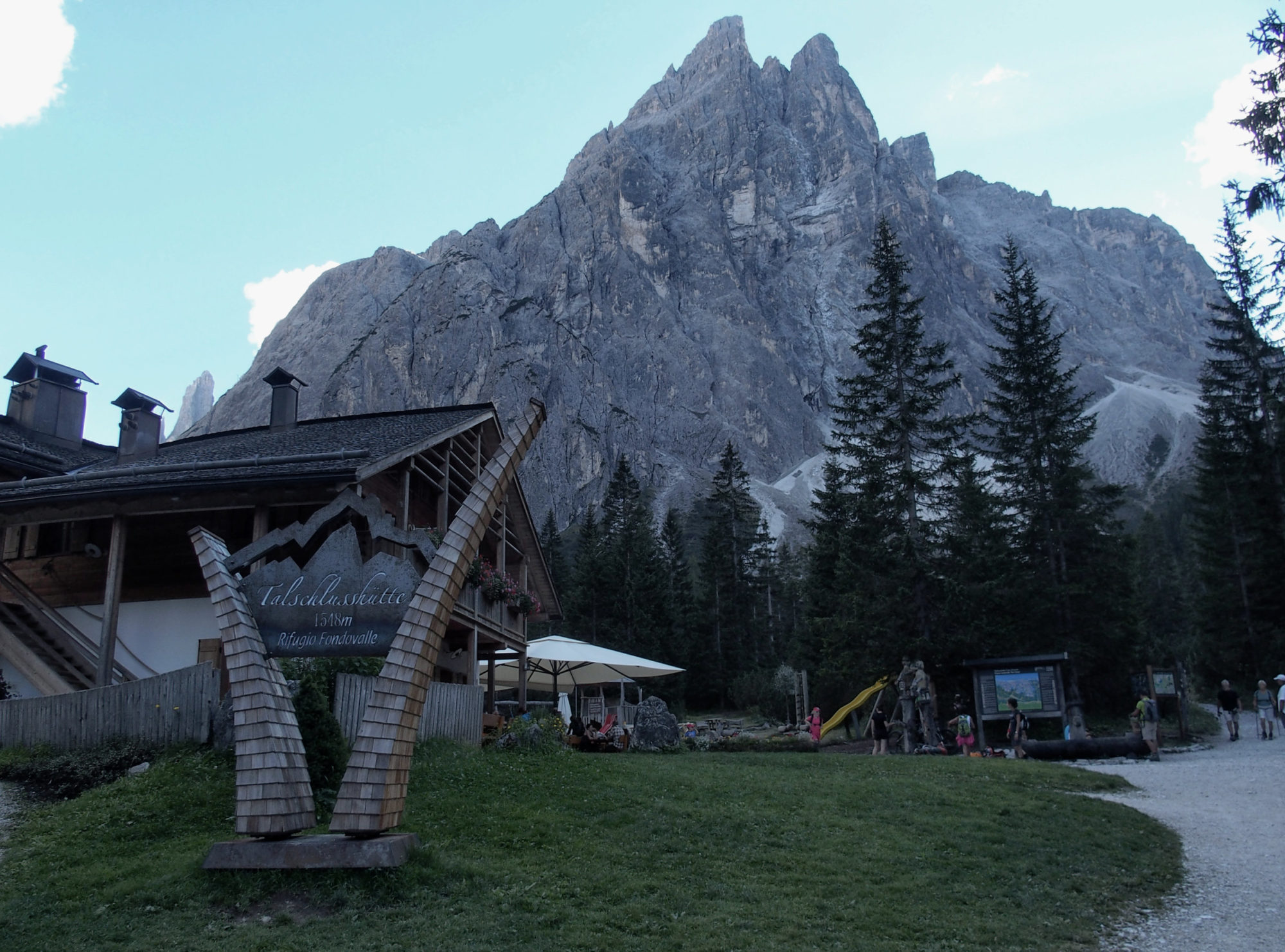 Zurück an der Talschlußhütte