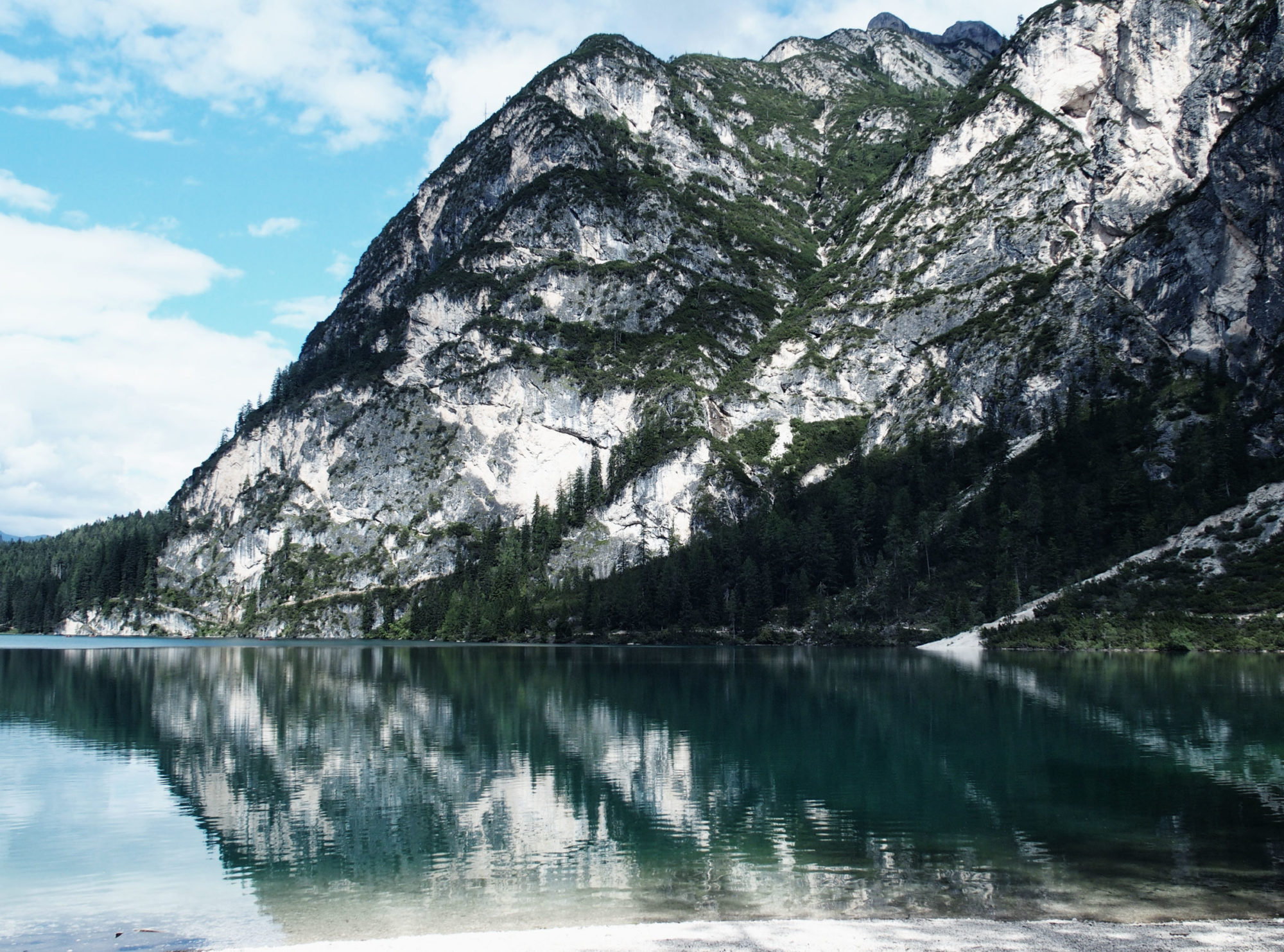Ein Traum wie sich die Berge spiegeln!
