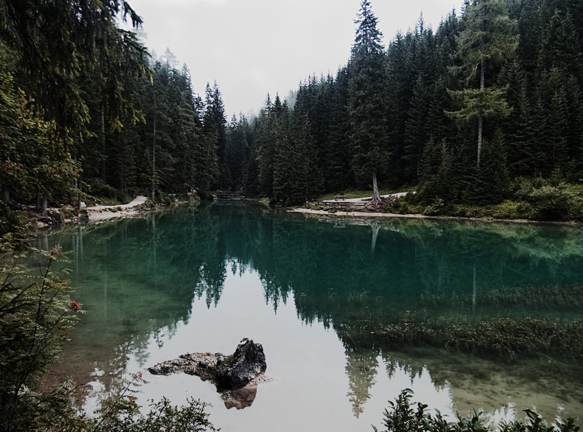 Wieder und wieder anders wirkt der Pragser Wildsee