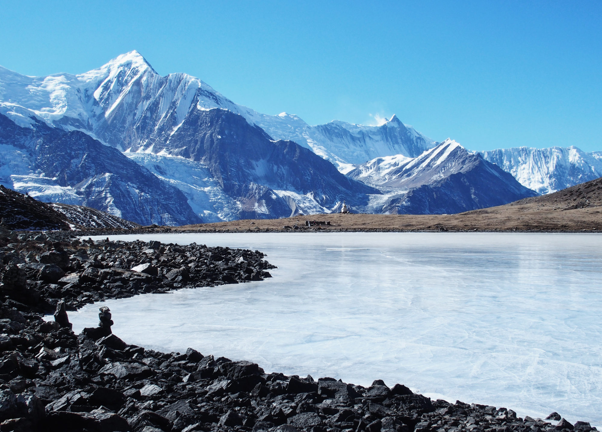 Ice Lake mit Bergpanorama - ein Traum!