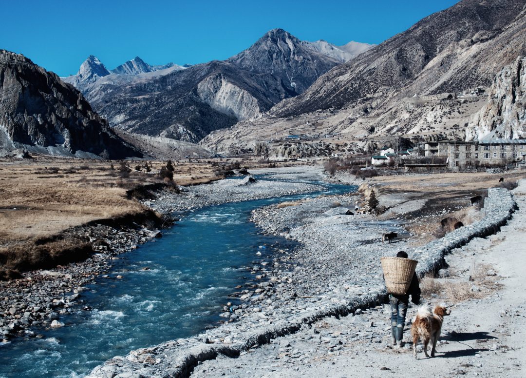 Manang in Sicht