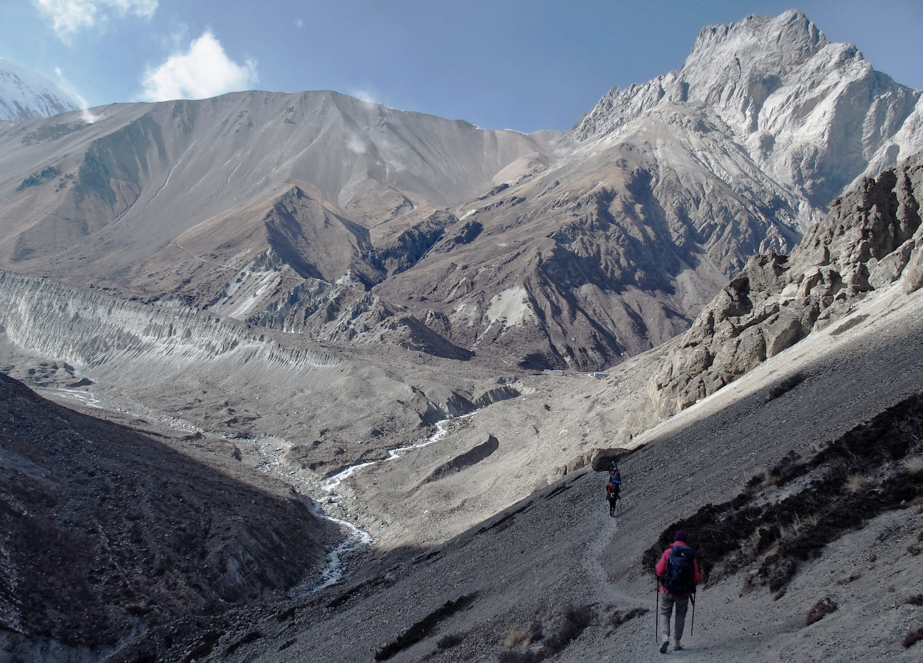 Das Tilicho Base Camp ist in Sicht