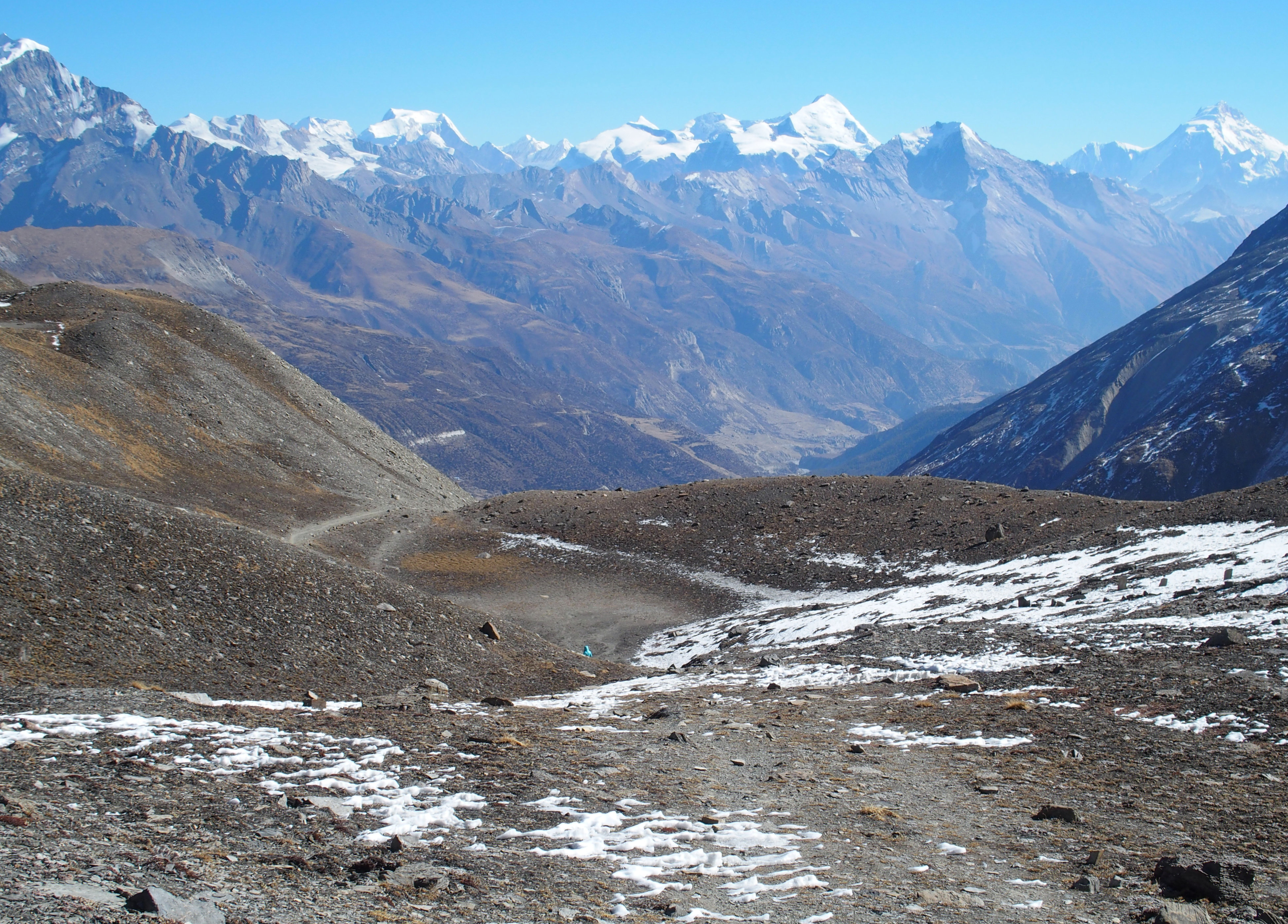 Auf dem Rückweg vom Tilicho Lake