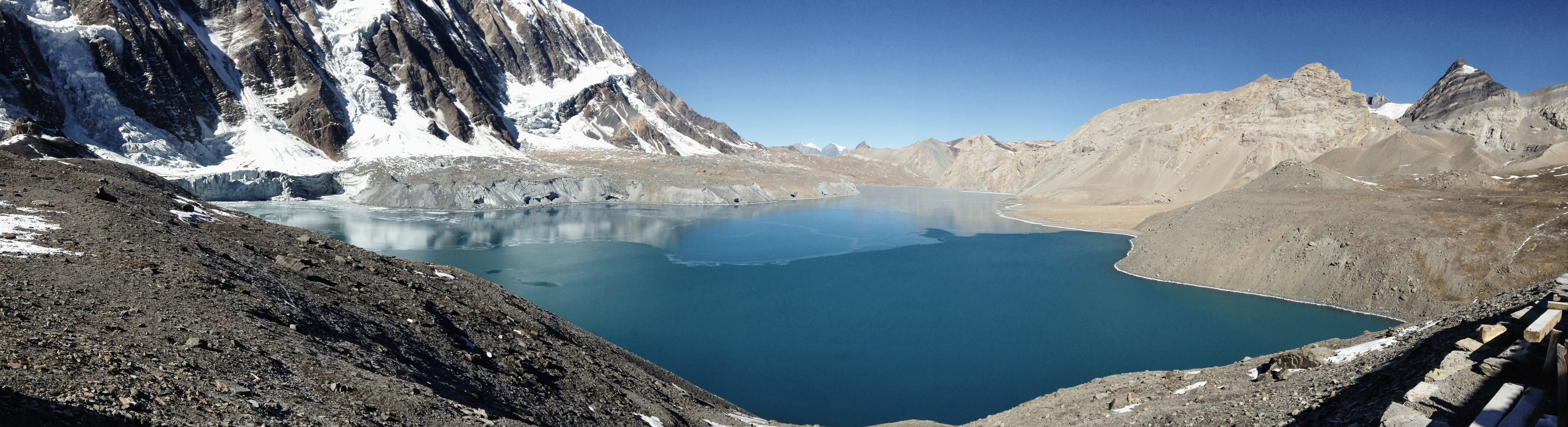 Traumhaftes Panorama am Tilicho Lake