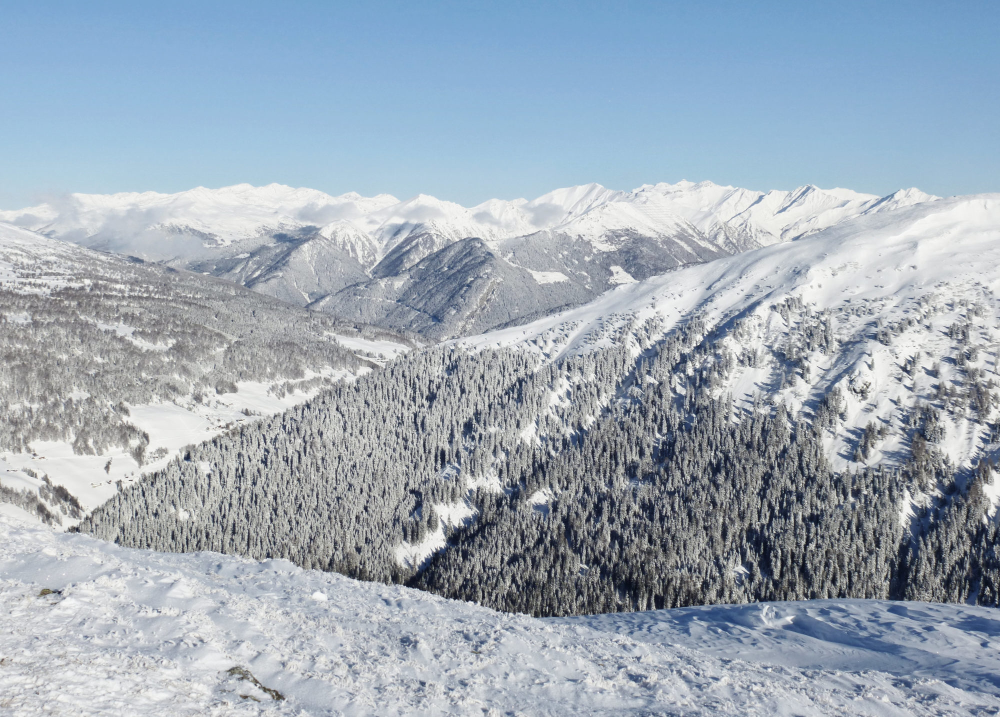 Aussicht von der Allerleigrubenspitze
