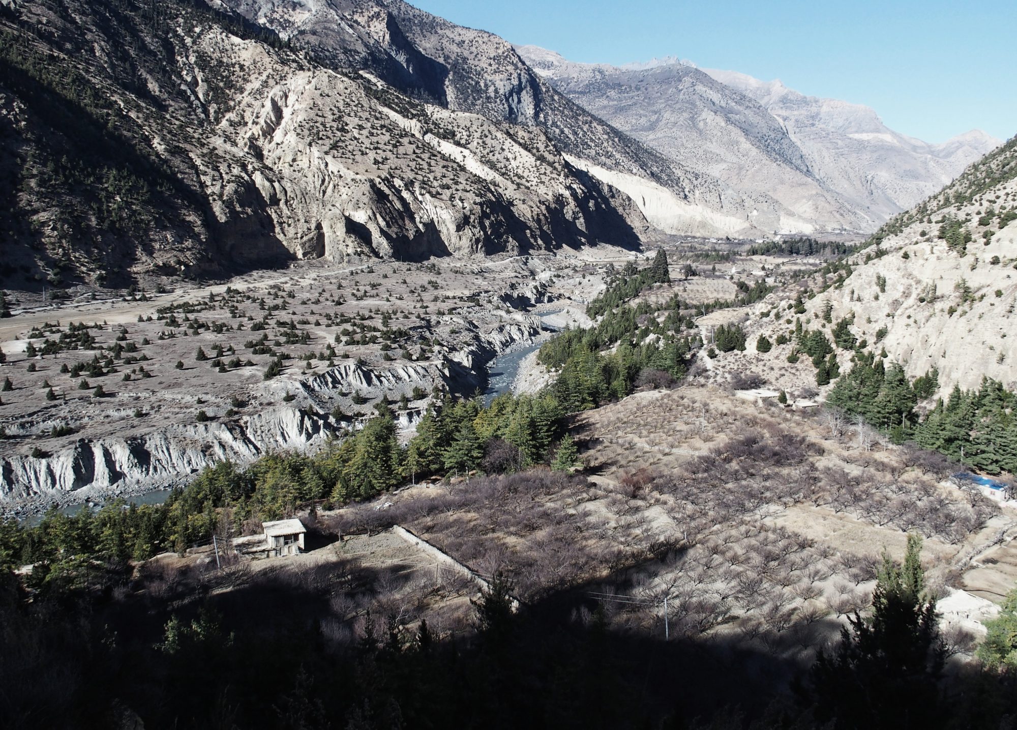 Aussicht von Chamang