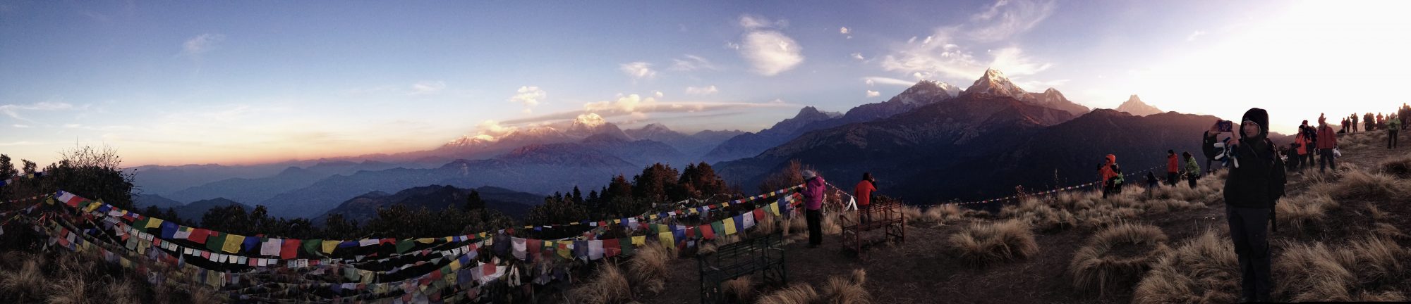 Panorama am Poon Hill