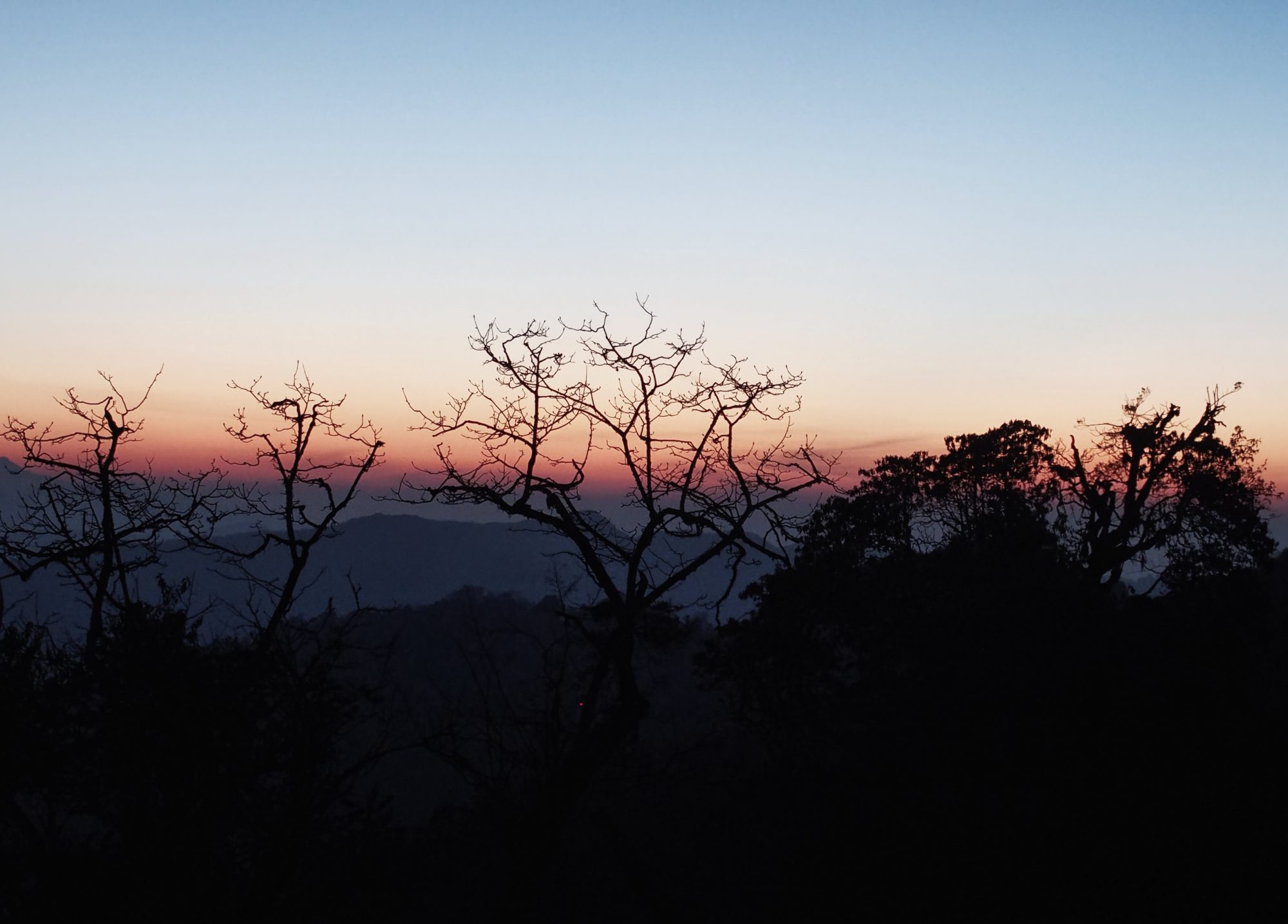 Sonnenaufgang Tadapani