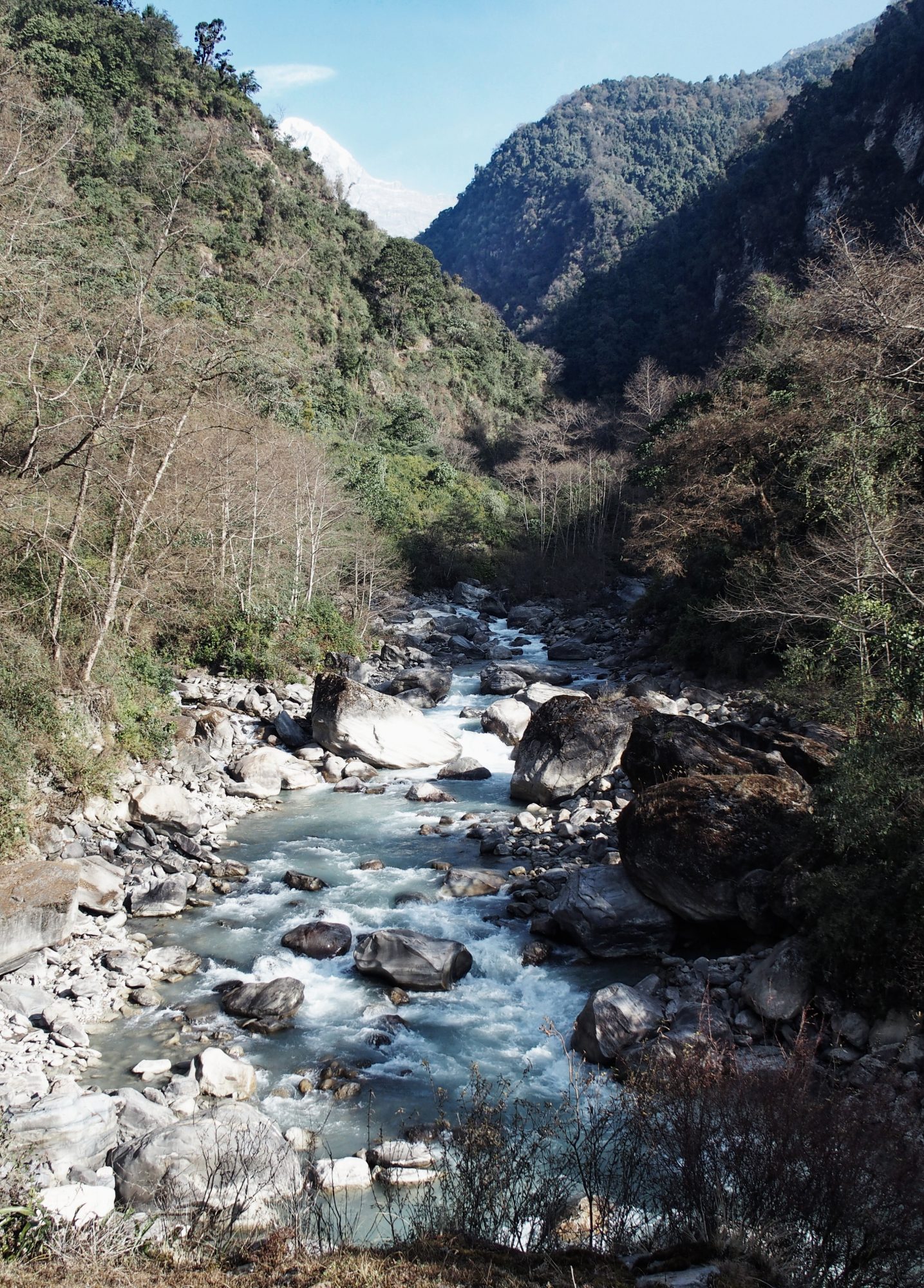 Abstieg Richtung Pokhara