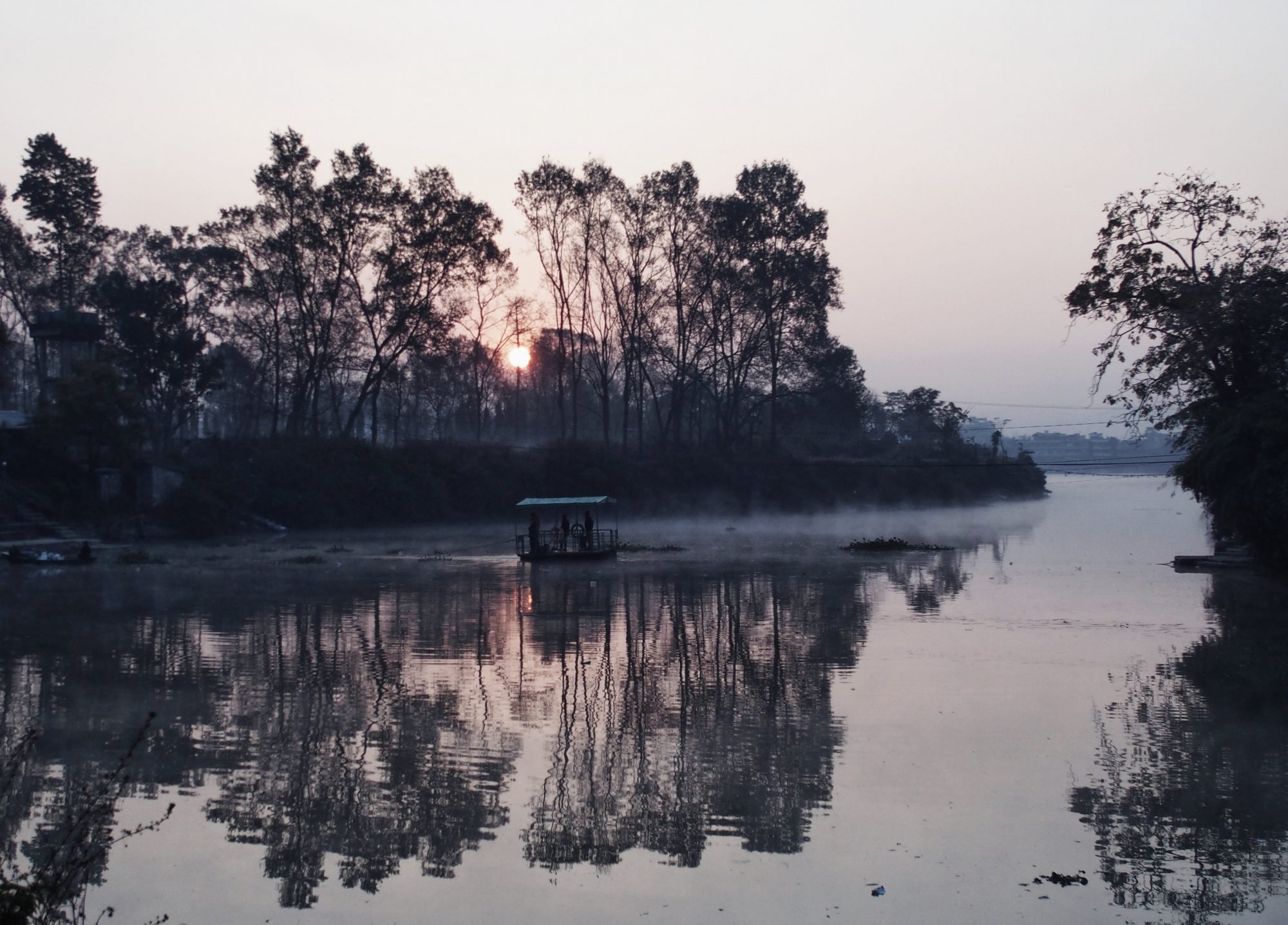 Phewa See zum Sonnenaufgang