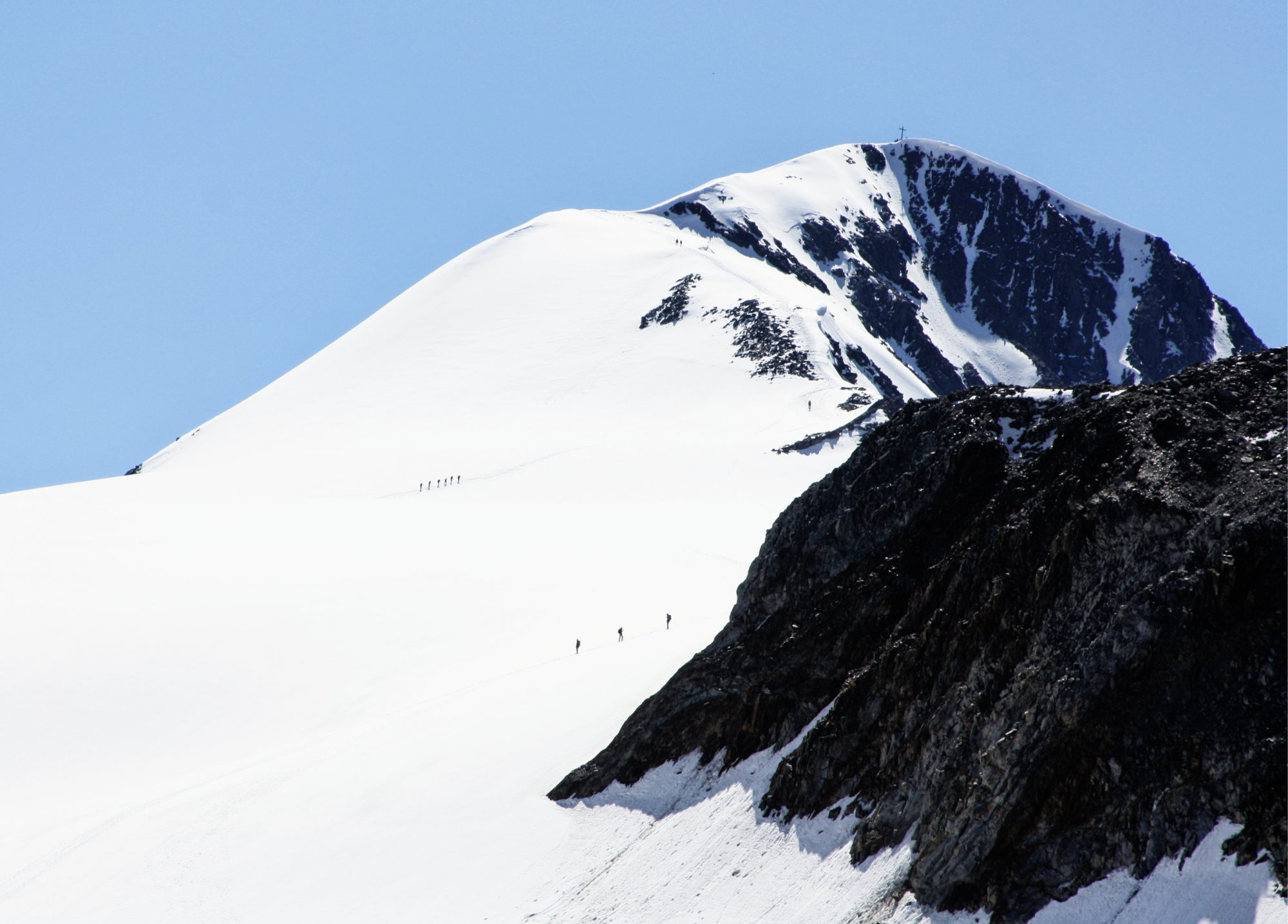 Similaun Ötztaler Alpen Wanderung Berg