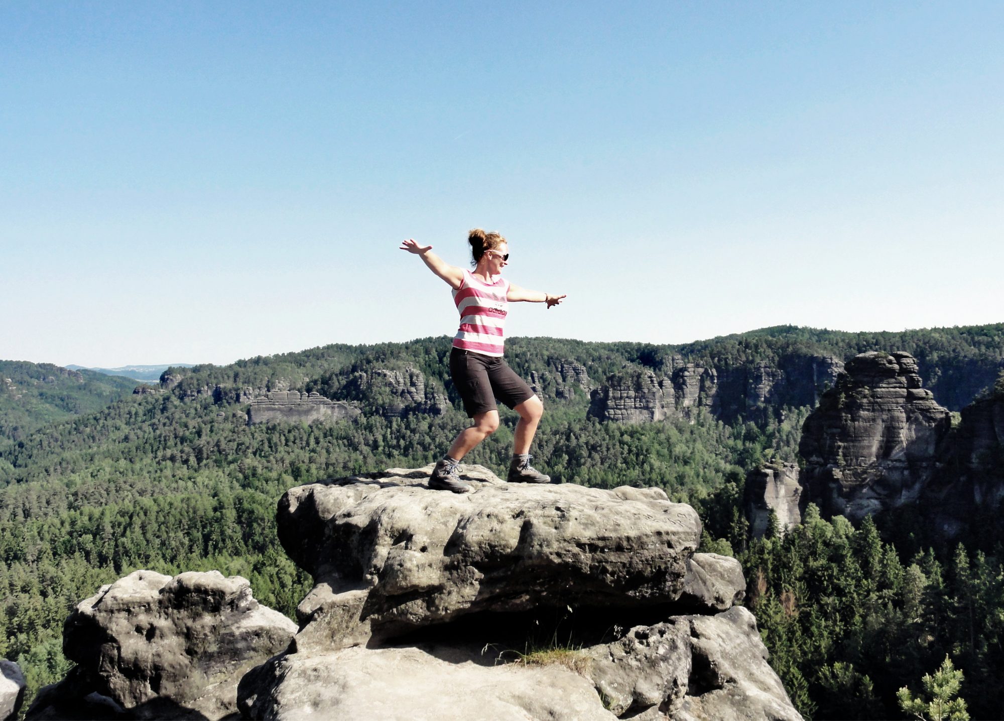 Malerweg Sächsische Schweiz Wanderung Erzgebirge