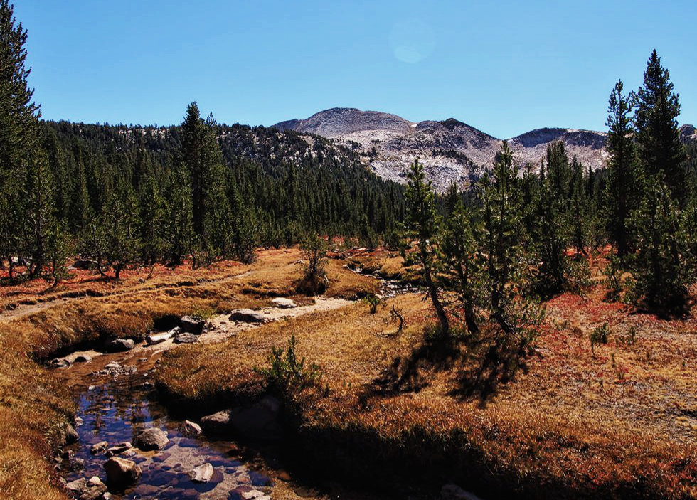 Yosemite, USA, Lake Elisabeth, Wandern