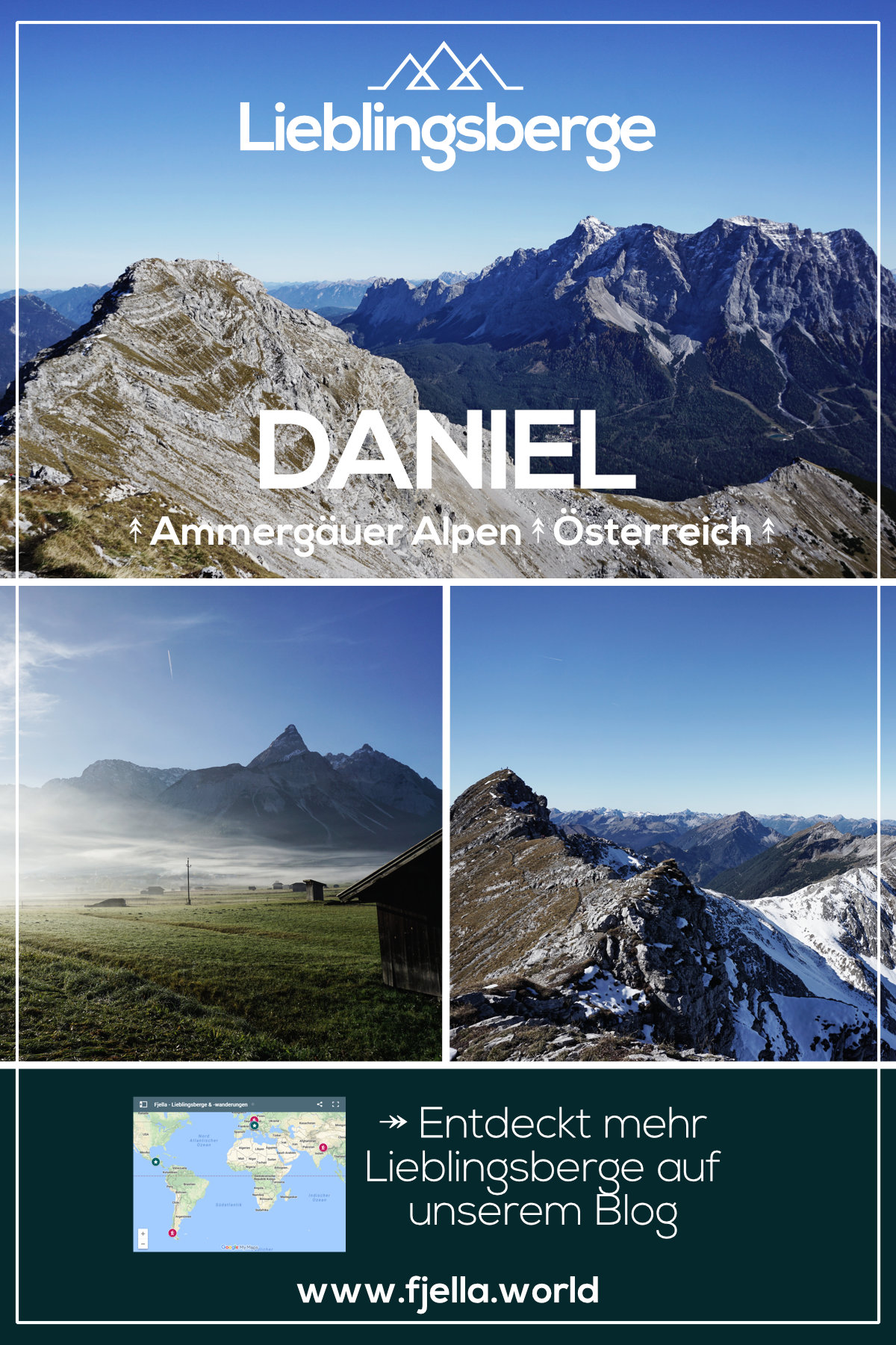 Lieblingsberg Dana, Daniel, Ammergauer Alpen, Österreich, Gipfel