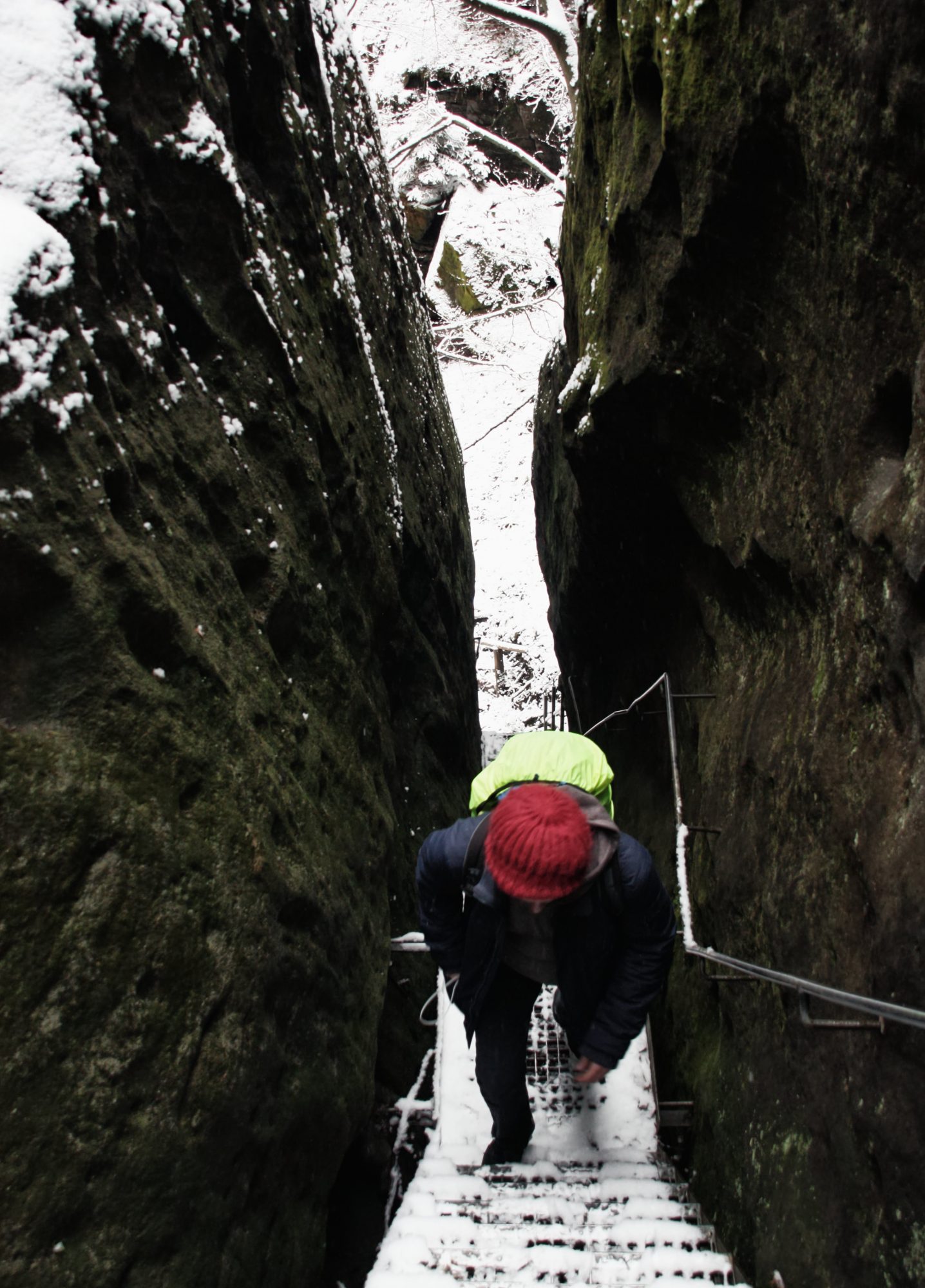 Aufstieg, Elbsandsteingebirge, Sächsische Schweiz, Wandern, Wandertour