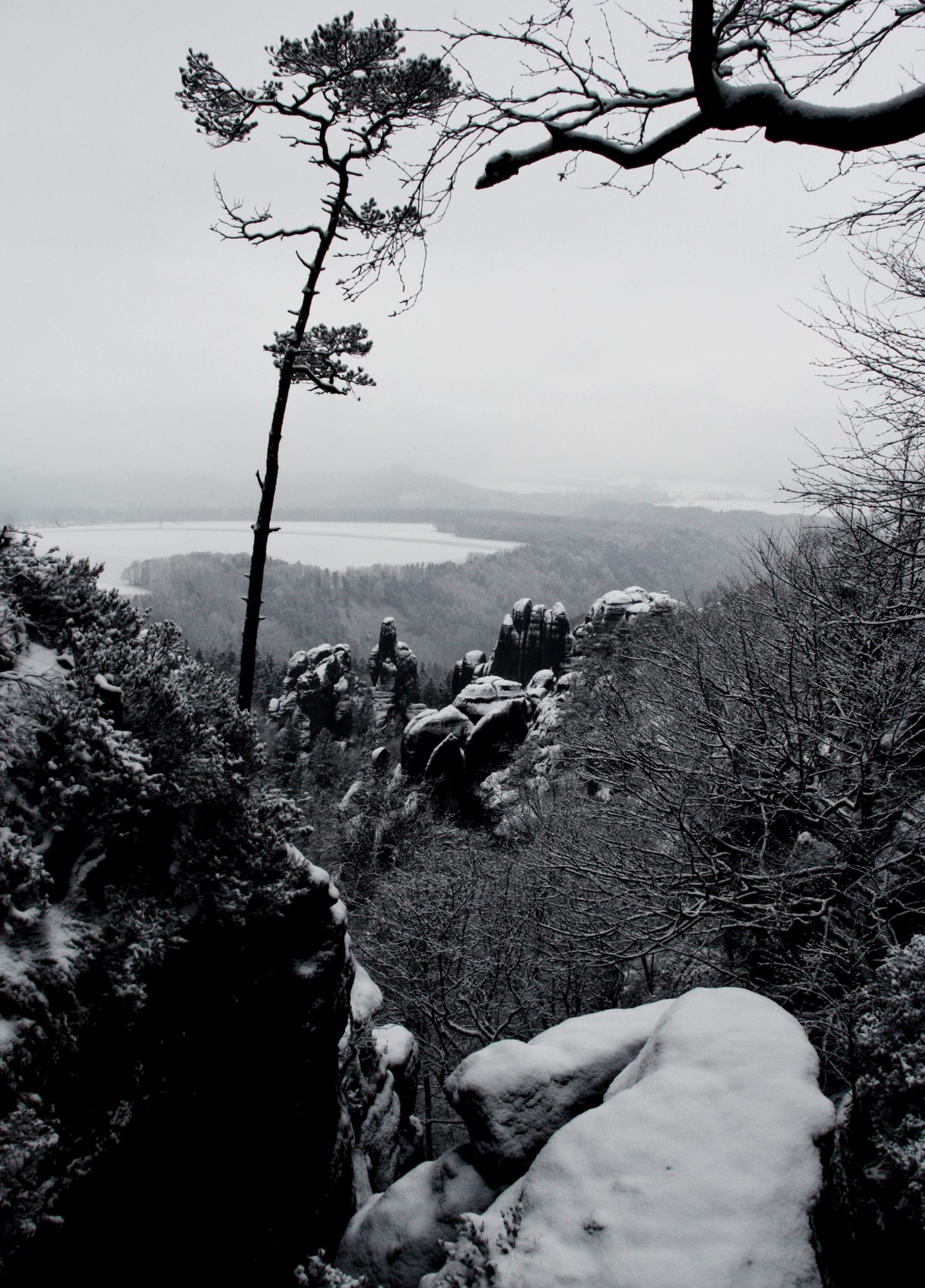 Schrammsteine, Elbsandsteingebirge, Sächsische Schweiz, Wandern, Wandertour